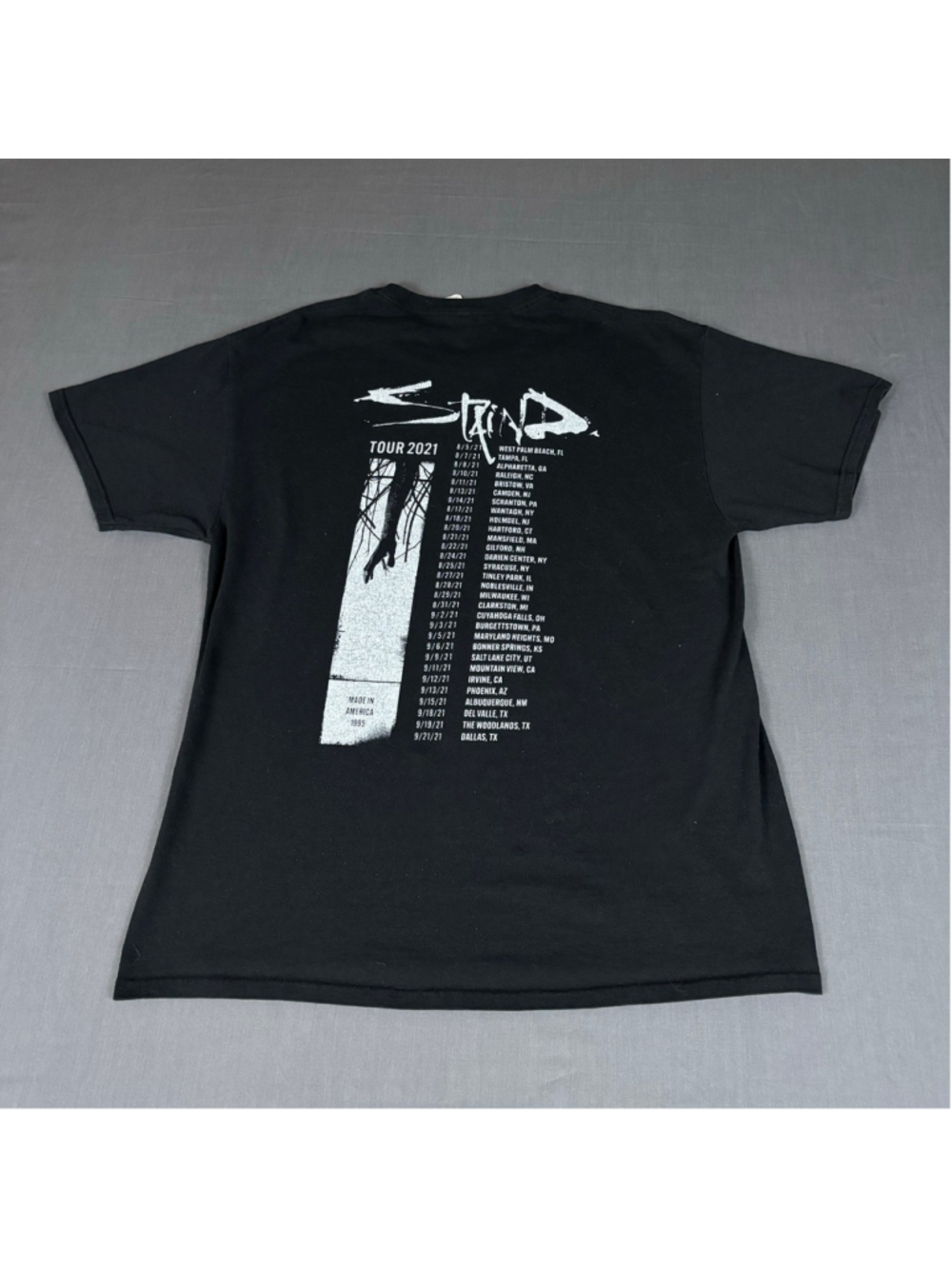 Staind 2021 Tour Hands Graphic Tee - Picture 2 of 5